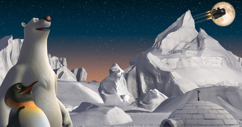 DOUBLAGE ANGLAIS US : Dessin anime "Polaris". Post production