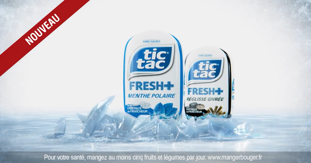 SPOT TV - FR : "Tic Tac Fresh +". Post production voix