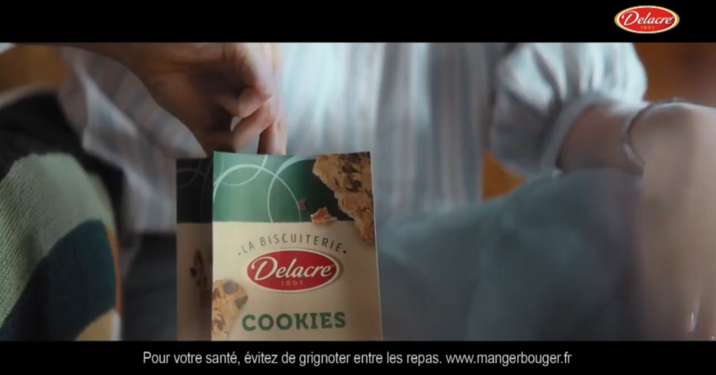 SPOT TV - FR : "Cookies DELACRE - 30s". Enregistrement voix